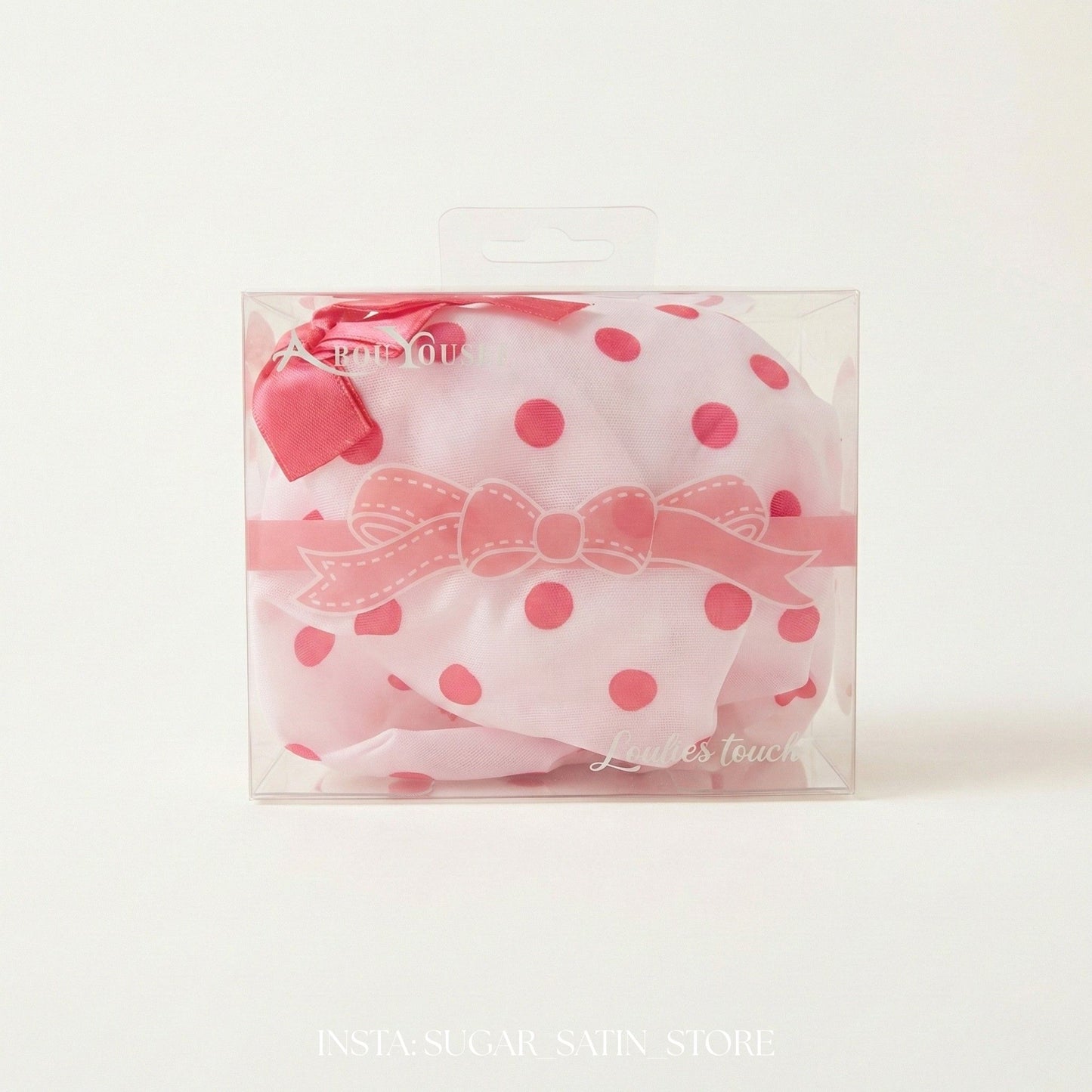 شاور كاب للاستحمام مقاس كبير دبل فيس + ليفة استحمام | Large Double Face Shower Cap + Shower Lofo