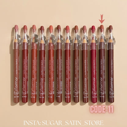 قلم روج خشب فلورمار – Flormar Lip Linear – Mirror Original