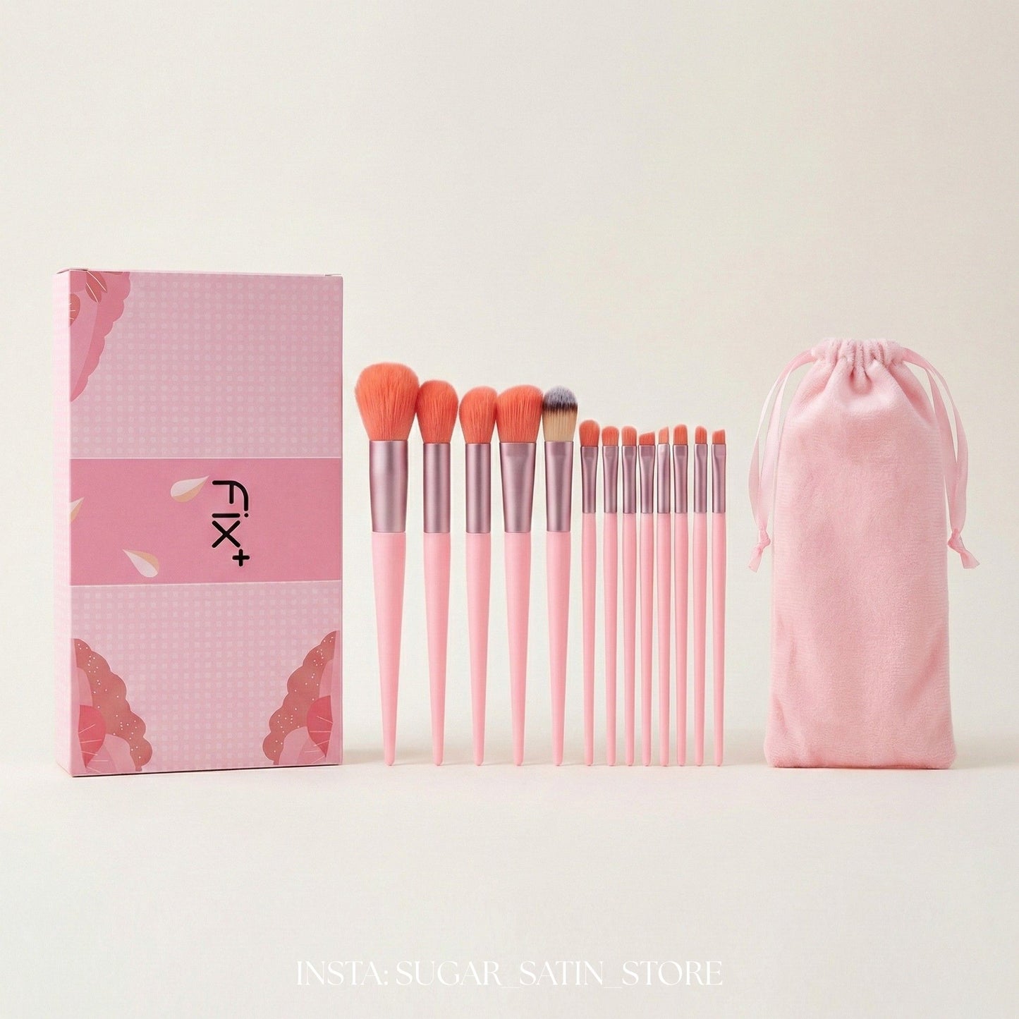 فرش ميكب ١٢ قطعة – Simple | 12-Piece Simple Makeup Brushes