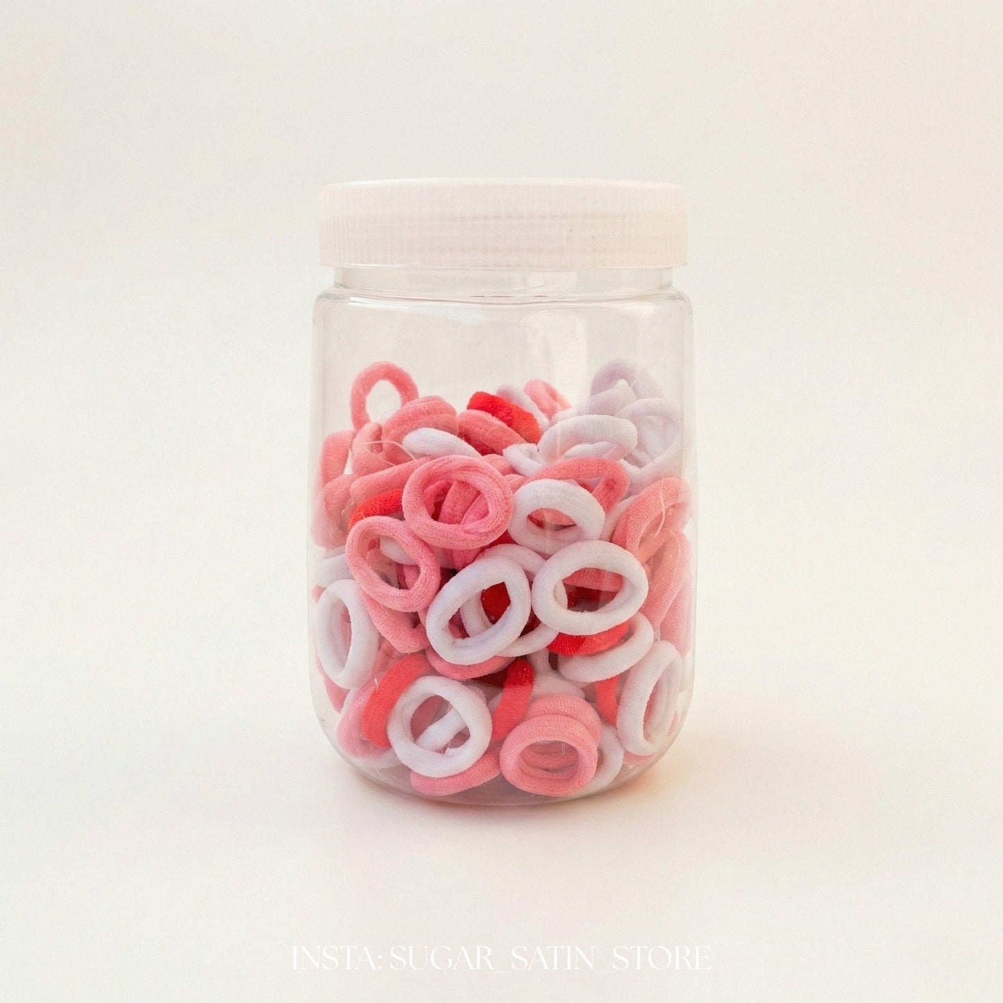 علبة توك ألوان | Colorful Hair Ties Box