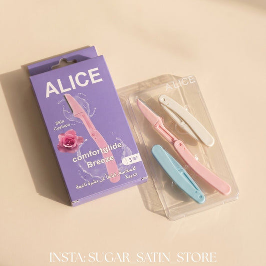 طقم شفرات أليس – 3 قطع | Alice Razor Set – 3 Pieces