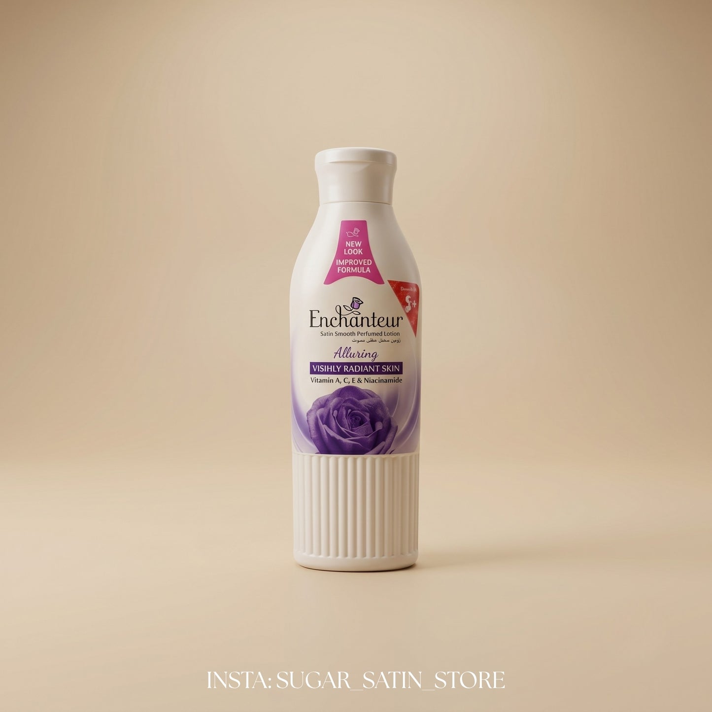 انشانتر لوشن معطر جذابة 250 مل  | Enchanteur Satin Smooth- Alluring Lotion 125 gm - [Original Product 100%]