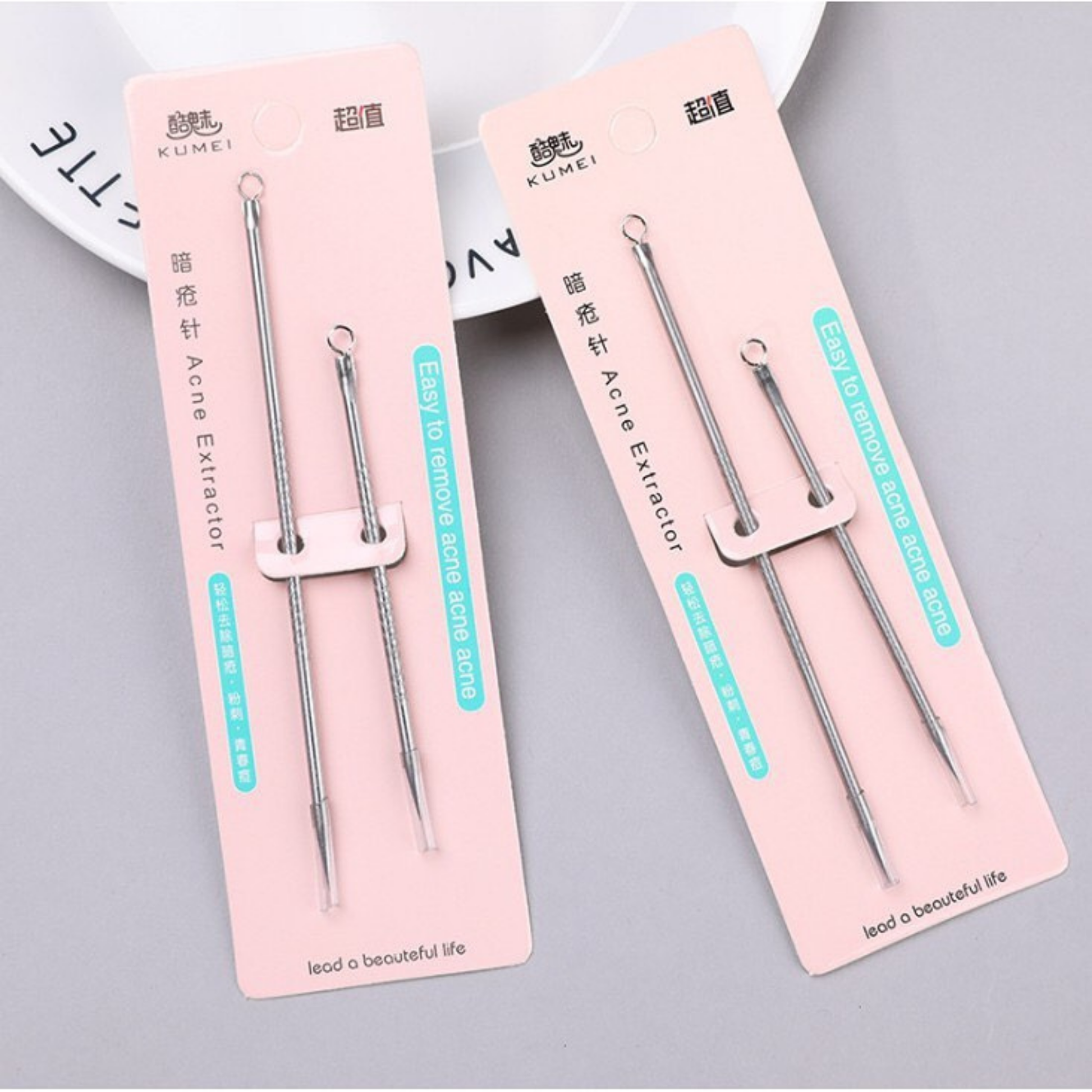 إبرة إزالة البثور والرؤوس السوداء | Blackhead & Pimple Removal Tool