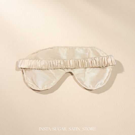 منامة ستان عازلة للضوء و ناعمة جدا علي العين و الجفون | Satin Sleep Mask