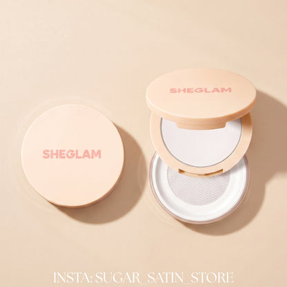 بودرة تثبيت المكياج انستا ريدي للوجه وتحت العين من شيجلام| Sheglam Insta-Ready Ultra-Fine Blur & Lift Setting Powder Duo - [Original Product 100%]
