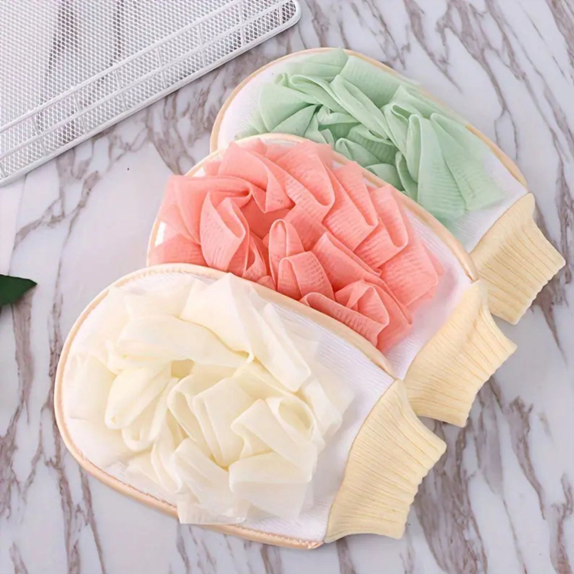 ليفة كوري وجهين | Korean Dual Bath Mitt no.2