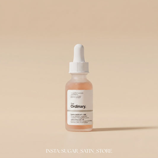 سيروم بحمض اللاكتيك بنسبة 10 في المئة مع حمض الهيالورونيك 30ملليلتر - The Ordinary Lactic acid 10% + ha 2% 30 ml - [Original Product 100%]