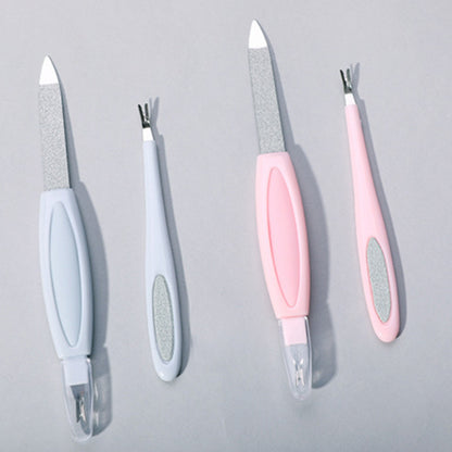 مجموعة مقرّد ومنظف أظافر | Nail File & Cleaner Set