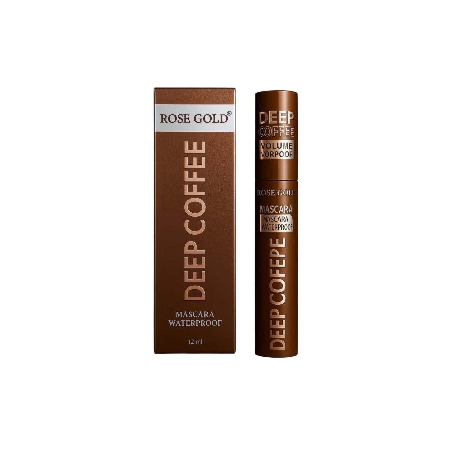 ماسكرا روز جولد القهوة العميقة – Rose Gold Deep Coffee Mascara - [Original Product 100%].