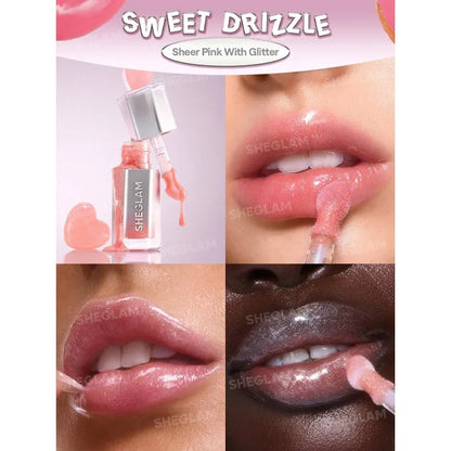 ليب ستيك شيجلام جليتر ويب ليكود| Sheglam Glass Look Air Lip Gloss - [Original Product 100%]