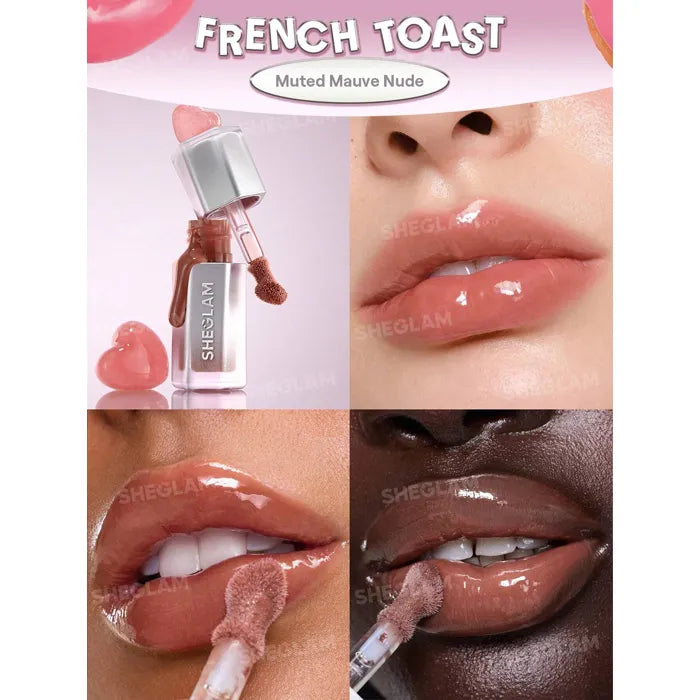 ليب ستيك شيجلام جليتر ويب ليكود| Sheglam Glass Look Air Lip Gloss - [Original Product 100%]